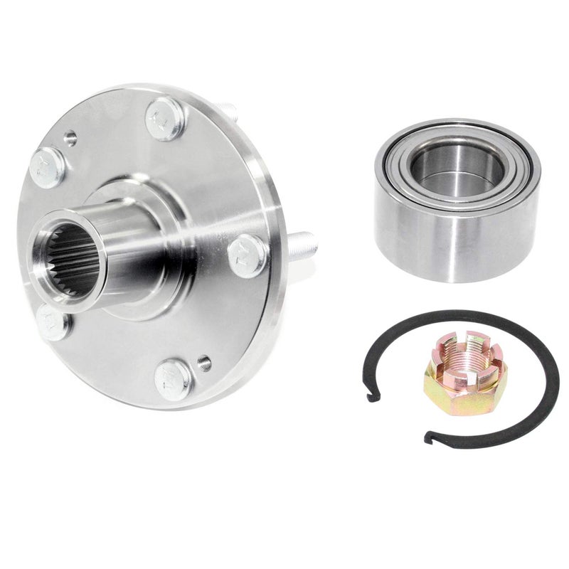 DuraGo 29596149 Front Wheel Hub Kit, 1 Pack, Silver - Image 4